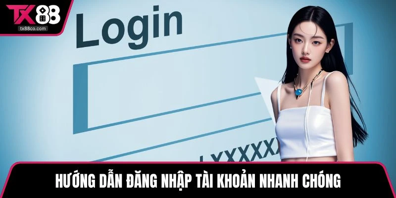 Hướng dẫn đăng nhập tài khoản nhanh chóng