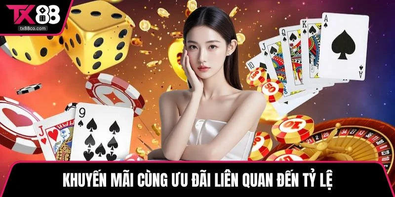 Khuyến mãi cùng ưu đãi liên quan đến tỷ lệ