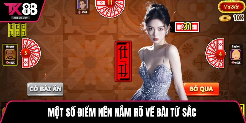 Một số điểm nên nắm rõ về bài tứ sắc